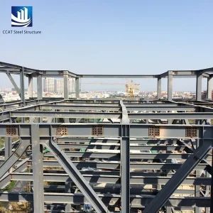 Weather-Resistant Large-Span Precision-Manufactured Steel Structure Members Component for Open-Air Assembly Halls