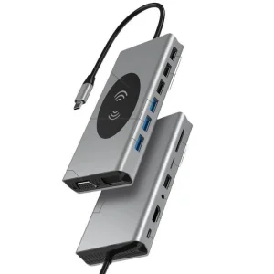 15-in-1 USB 3.0 Type C Docking Station for MacBook PRO Computer Accessories