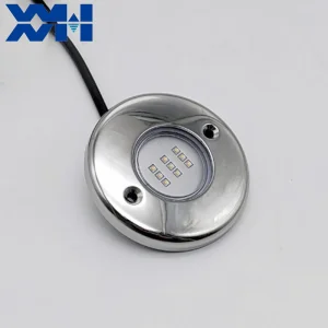 Wall Mounted Super Bright Recessed IP68 12V 24V RGB 316L Stainless Steel Inground Deck Floor Swimming Pool LED Light