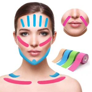 2.5cm*5m Facial Myofascial Lift Tape Face Waterproof Anti Wrinkle Patches Neck Lift Tape Kinesiology Supplier
