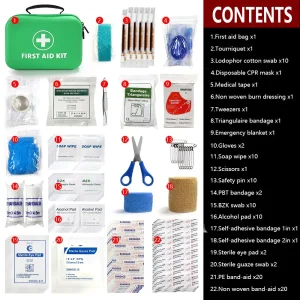 Kit de Primeiros Socorros 109 Peças