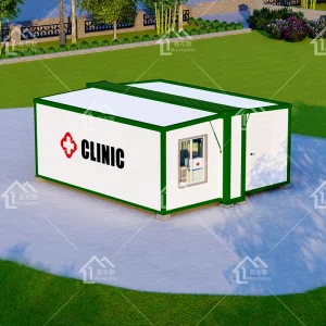 Prefabricated Medical Unit Expandable Mobile Container Clinic
