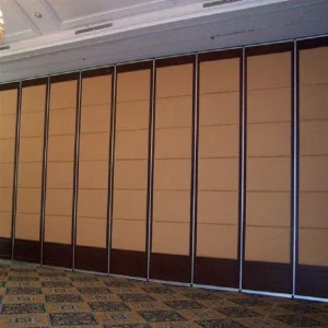 Acoustic Movable Room Partitions Sliding Folding Partition Walls for Hotel / Meeting Room