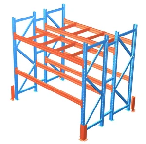 Multi-tier ESD Protected Pallet Storage Shelves