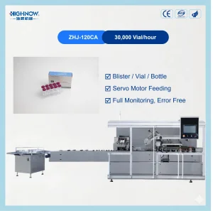 Máquina de Embalagem em Blister com Sistema Rotativo Avançado para Produtos Farmacêuticos
