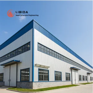 Prefab Modern High Rise Multi Story Steel Structure Warehouse Prefabricated Metal Building