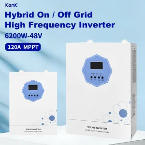 6200W Solar Inverter Generator 48V Inverter Hybrid MPPT 60-500Vdc RV Solar Marine Use OEM