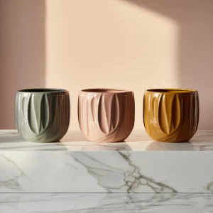 Wholesale Morandi color flower pot - suitable for home and office decoration VDLK4463 Factory, Factories