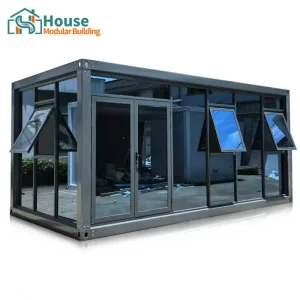 Wholesale Premium Black Glass Curtain Wall Office Container