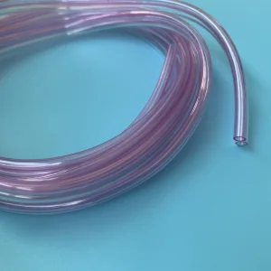 PVC Medical Grade Plastic Disposable Twin Tubing
