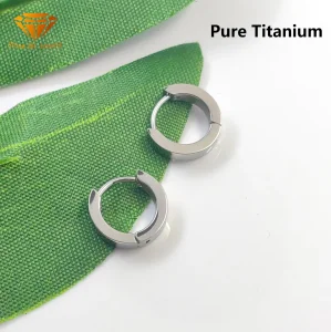Pure Titanium Anti Allergic Non Rusting Ear Hole Care Titanium Alloy Earrings Ear Threads Medical Ear Piercings Accessories Ter001