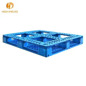 Heavy Duty Blue Plastic Shelf Pallet