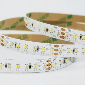 DC12V/24V SMD2110 240LEDs/M Dual CCT Flex Indoor Decoration LED Strip Lighting