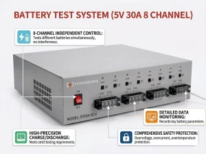 150W 8-Channel Battery Tester