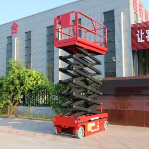 Mobile High-Altitude Scissors Lift