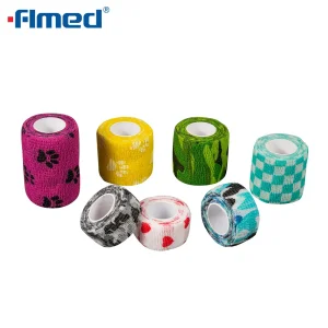 High Quality Cohesive Elastic Bandage Vet Wrap Bandage Self-Adhesive Bandage