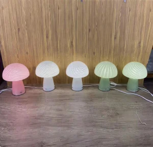 Modern Table Lamp Glass LED Desk Lamps Bedside Table Lights for Hotel Home Art Deco Bedroom Lighting Light Fixtures Lamps