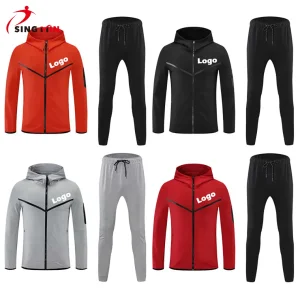 Wholesale Customized Sweat Suits Mens Sports Gym Wear Jogging Suits