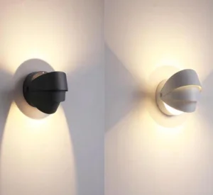 Modern Adjustable LED Wall Sconce for Indoor and Outdoor Use