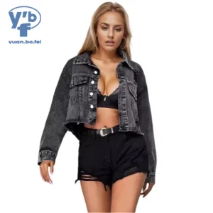 Cropped Denim Jacket