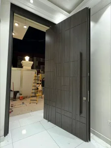 OEM Aluminum Waterproof Fireproof Security Door