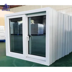 Easy-to-Install Highly Durable White UPVC Sliding Window Insulated PVC Glass Windows For Apartments And Homes