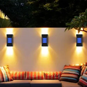 Outdoor Waterproof LED Solar Wall Sensor Light for Night