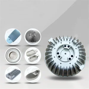 Premium Zinc Alloy LED Street Lamp Components for Outdoor Lighting