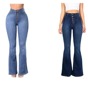 European American Womens Denim Trousers