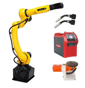 High Efficiency Fanuc Robot Arm M-10ID/10L Laser Welding Robot Intelligent Laser Welding Seam Tracking Raycus Laser Power Source
