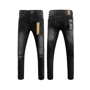 Jeans de denim vintage lavados inspirados na Ksubii em atacado premium