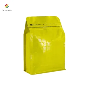 Wholesale Aluminum Foil Lined Gusset Zipper Resealable Free Standing Bag