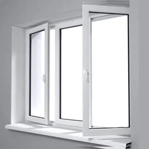 Best Price New Design PVC with Iron Steel Vinyl UPVC Window