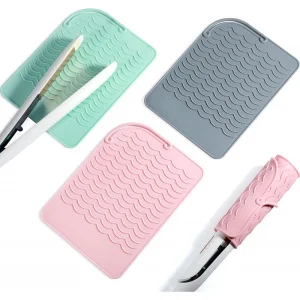 Hair Curler Perm Rods Heat Proof Silicone Mat
