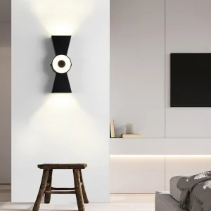 Modern Indoor Outdoor Outside LED Step Lights Wall Bracket Light