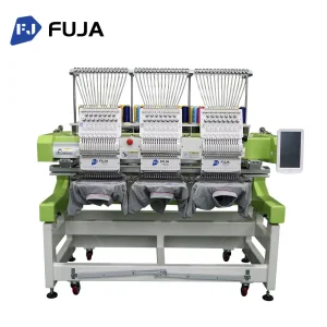 3 Head Embroidery Machine Flat Cap Garment Bag Digital Computerized Embroidery Machine