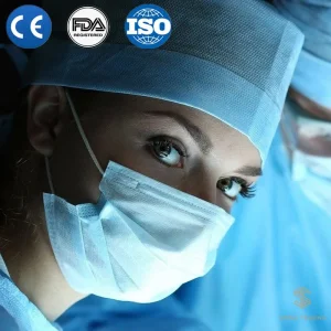 Anti Virus Earloop Facial Masks Disposable Protective Non-Woven Flat Medical Supply