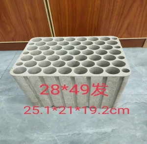 Moldes de Bolo de Fogos de Artifício Feitos com Papel Reciclado e Gesso