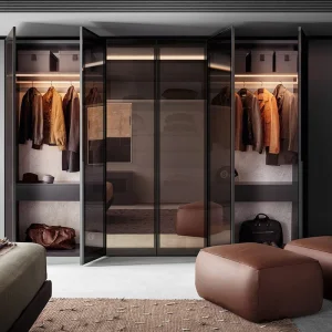 China Wholesale Modern Hinged Door Wardrobe