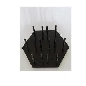 Best Quality Made In Italy Wenge Wine Bottle Holder Wine And Beer Display Rack For Luxury Decoration