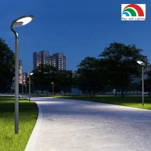 Energy-Efficient Commercial Solar Street Light for Parking Lots