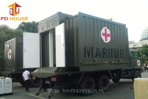 Prefab Modern Portable Container Vehicle Clinic for Rescue