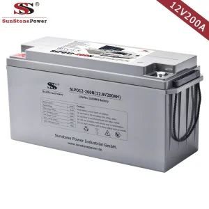 Lithium Ion 12.8V200ah LiFePO4 Smart BMS Bluetooth Connection Solar Storage Battery