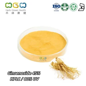Venda por atacado de Ginsenosídeo Natural 45% HPLC