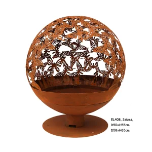 Mild Steel Globe Fire Pit