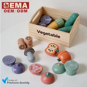 Wooden Play Food Set