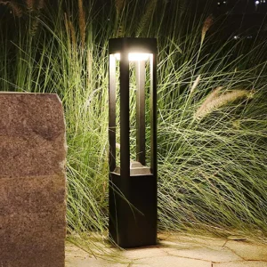 LED Solar Garden Lamp Water-Resistant 3-Color Temperature for House Garden IP65 Landscape Lighting Walkway Lawn Backyard 5W