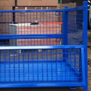 Warehouse Removable Wire Mesh Pallet Box