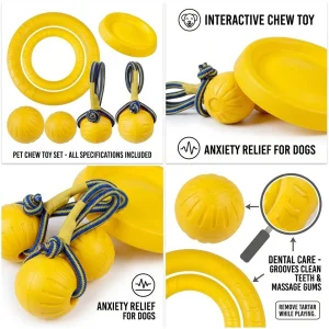 Lightweight Portable EVA Dog Fetch Toy