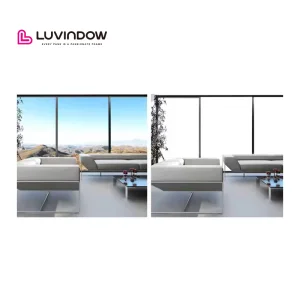 10 Years Warranty Switchable Magic Privacy protection Pdlc Smart Glass windows